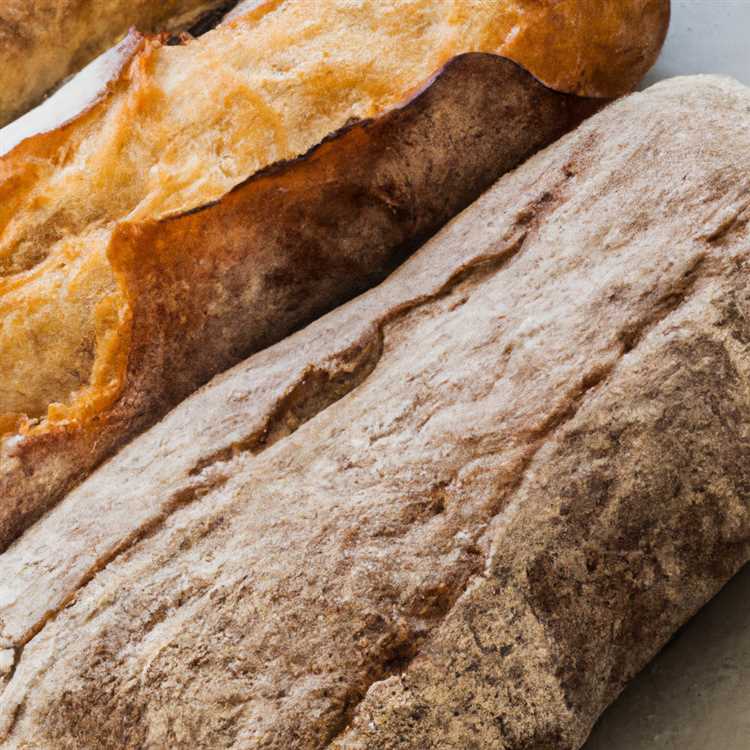 Разные виды хлеба чиабатта.